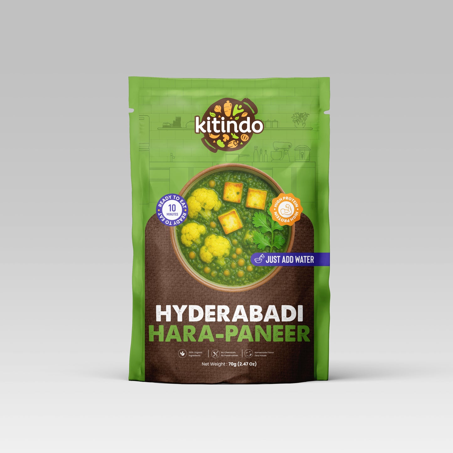 Hyderabadi Hara Paneer